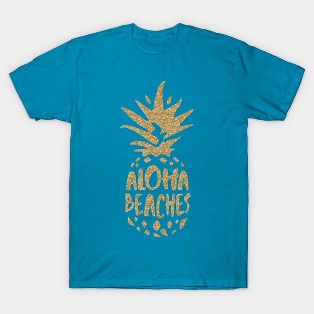 Aloha Beaches Bachelorette T-Shirt by FuseTheory1